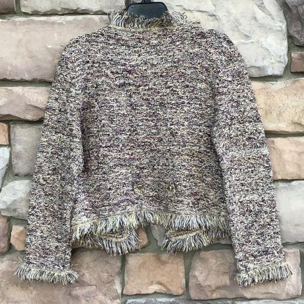 Cache Tweed Metallic Jacket - Picture 5 of 6